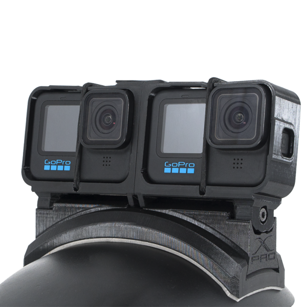 DOUBLE TOP MOUNT for GoPro 9-10-11-12-13 (Full Kit) - Imagen 2