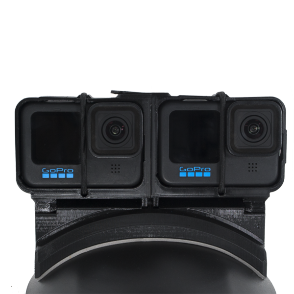 DOUBLE TOP MOUNT for GoPro 9-10-11-12-13 (Full Kit) - Imagen 3