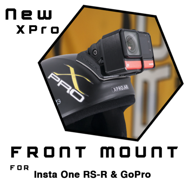 FRONT MOUNT for Go PRO 9-10-11-12-13 & Insta360 One R - Insta360 One RS - Insta360  ACE PRO (Full Kit)